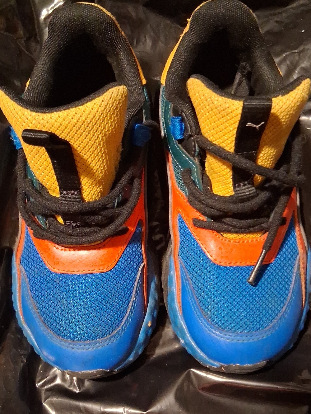Kids Multicolor Athletic Sneakers Puma RS-TRCK 
Color block